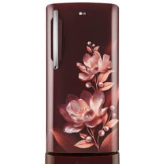 LG 210 L 3 Star Direct-Cool  Inverter Single Door Refrigerator (GL-D231ASMY, Base stand with drawer)