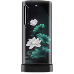 LG 185 L Direct Cool Single Door 3 Star Refrigerator with Base Drawer with Moist 'N' Fresh  (Emerald, GL-D201AELD)