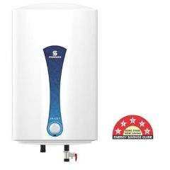 Standard Amazer 15-Litre Storage, 5 Star rated Water Heater (Geyser, White/Blue)