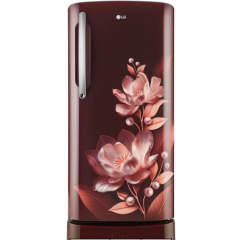 LG 210 L 3 Star Direct-Cool  Inverter Single Door Refrigerator (GL-D231ASMD, Base stand with drawer)