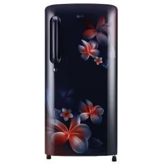 LG 185 L Direct Cool Single Door 3 Star Refrigerator  (Blue Plumeria, GL-B201ABPD)
