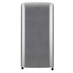 LG 185 L Direct Cool Single Door 3 Star Refrigerator  (Shiny Steel, GL-B201RPZD)