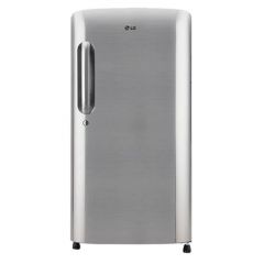 LG 201 L Direct Cool Single Door 4 Star Refrigerator with Smart Inverter Compressor & Smart Connect ( GL-B211HPZY, Shiny Steel )