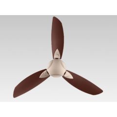 Usha Bloom Primrose 1250mm Dust, Oil & Moisture Resistant Ceiling Fan (Sparkle Golden & Brown )
