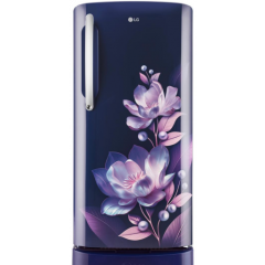 LG 224 L 5 Star Direct-Cool  Inverter Single Door Refrigerator (GL-D241ABMU, Base stand with drawer)