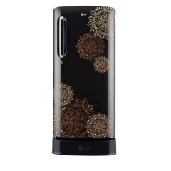 LG 185L Direct Cool Single Door 3 Star Refrigerator  (Ebony Regal, GL-D201AERD)