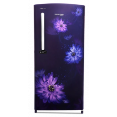 Voltas Beko 185 L, 5 Star, Single Door DC Refrigerator (Dahlia Blue),RDC220A/W0DBETM000UGD