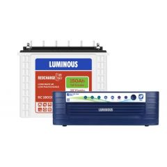 Luminous Inverter & Battery Combo for Home, Office & Shops (Eco Volt Neo 2300 Pure Sine Wave Inverter, RC 18000)