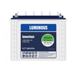 Luminous Inverlast ILTT18000N 150Ah Tall Tubular Battery 