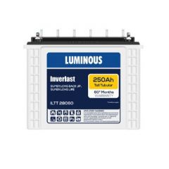 LUMINOUS Inverlast ILTT28060 250 Ah Tubular  Battery, Inverter Battery 