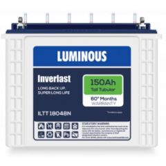 Luminous Inverlast ILTT18048N 150Ah Tall Tubular Battery
