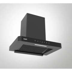 Kaff R-PRO 60 | Filterless | Gesture Control | Dry Heat Auto Clean Wall Mounted Chimney  (Black 1180 CMH)