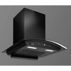 Kaff MAINZ DHC 75 Auto Clean Wall Mounted Chimney Black