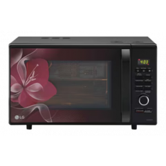 LG 28 L Convection Microwave Oven  (MJ2886BWUM.DBKQILN, Floral)