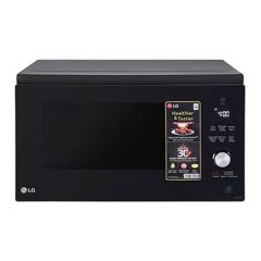 LG 32 L Charcoal Convection Microwave Oven  (MJEN326SF, Black)