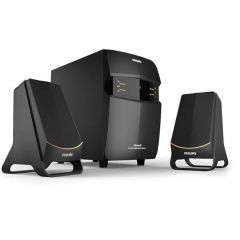 Philips MMS2550B/94 Dhoom Bluetooth Home Theatre  (Black, 2.1 Channel)