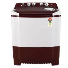 LG 7.5 kg 5 Star Semi-Automatic Top Loading Washing Machine (P7510RRAZ, Burgundy, Roller Jet Pulsator)
