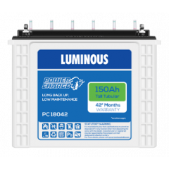 Luminous PowerCharge PC18042 150Ah Tall Tubular Inverter Battery