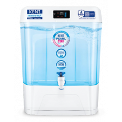 KENT Pearl Star RO Water Purifier | | Multiple Purification Process|RO + UV + UF + TDS Control | 8L Detachable Tank | Zero Water Wastage |Digital Display