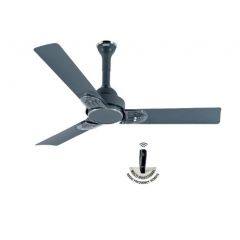 USHA Phi Beta 5 Star, 1200 mm, BLDC Motor with Remote, 3 Blade Ceiling Fan (Graphite Grey)