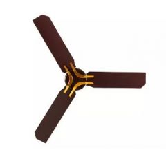 USHA PI 1200 mm, 5 star rated, BLDC, 3 Blade Ceiling Fan (Black and Red)