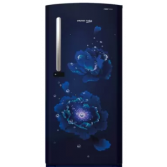 Voltas Beko 185 L, 3 Star, Single Door DC Refrigerator (Blue Flower),RDC220C/S0BFE0M0B00GD