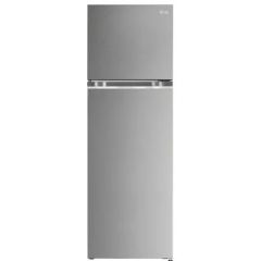 LG 272 L Frost Free Double Door 3 Star Convertible Refrigerator with Inverter Compressor, Express Freeze & Multi Air Flow  (Shiny Steel, GL-S312SPZX)