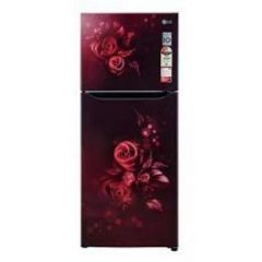 LG 288 Ltrs 2 Star Frost Free Double Door Refrigerator (GL-S322SSEY, Scarlet Euphoria)