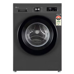 LG 8KG Front Load Washing Machine, Inverter Direct Drive, Middle Black, FHB1208Z2M