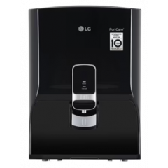 LG 8L RO + Carbon Filter Water Purifier , Stainless Steel Tank , Solid Black,WW131NP