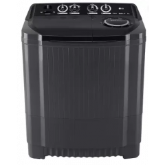 LG 8.5 kg Semi Automatic Semi-Automatic Washing Machine (P8535SLMZ, Black)