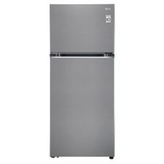 LG 398 Ltr, 2 Star, Smart Inverter Compressor, Convertible, Smart Diagnosis™, Frost-Free Double Door Refrigerator (GL-S422SPZY, Shiny Steel Finish)