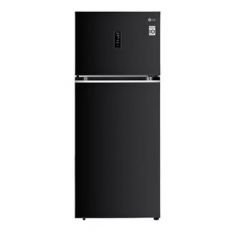 LG 398 L Frost Free Double Door Top Mount 3 Star Convertible Refrigerator  (Ebony Sheen, GL-T422VESX)