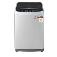 LG 7 Kg 5 Star Inverter TurboDrum Fully Automatic Top Loading Washing Machine (T70AJSF1Z, Middle Free Silver)