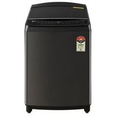 LG 10.0 Kg Inverter Wi-Fi Fully-Automatic Top Loading Washing Machine (THD10SWP, Platinum Black,Stainless Steel)