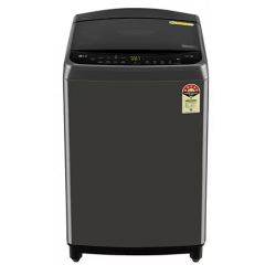 LG 8 Kg 5 Star Inverter Wi-Fi Fully-Automatic Top Loading Washing Machine (THD08SPM, Middle Black, AIDD Technology & TurboWash)