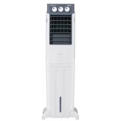 Voltas 55 L Tower Air Cooler  (Grey & White, Slimm 55)