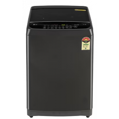 LG 8 kg Fully Automatic Top Load with In-built Heater Black  (T80AJMB1Z)