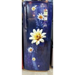 LG 261 L 3 Star Direct-Cool Single Door Refrigerator (GL-B281BBHX, Blue Plumeria, Moist 'N' Fresh)