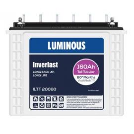Luminous Inverlast ILTT 20060 160Ah Tall Tubular Inverter Battery