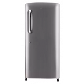 LG 210 L Direct Cool Single Door 4 Star Refrigerator  (Shiny Steel, GL-B231APZY)
