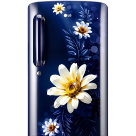 LG 261 L 3 Star Direct-Cool Single Door Refrigerator (GL-B281BBHX, Blue Plumeria, Moist 'N' Fresh)