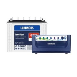 LUMINOUS EcoVolt850+ILTT26060 Tubular Inverter Battery (220AH)