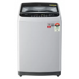 LG 7 kg 5 Star Fully Automatic Top Load Washing Machine Grey, Silver  (T70SNSF3Z)