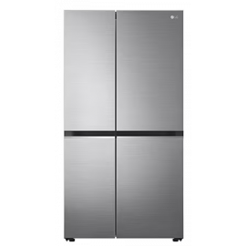 LG 650 Litres 3 Star Frost Free Side by Side Refrigerator with Door Cooling Plus Technology (GL-B257EPZ3, Shiny Steel)