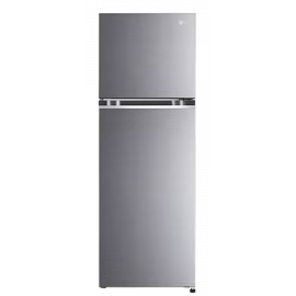 LG 246 L 3 Star Smart Inverter Frost-Free Double Door Refrigerator Appliance (GL-S262SDSX, Dazzle Steel, Convertible)