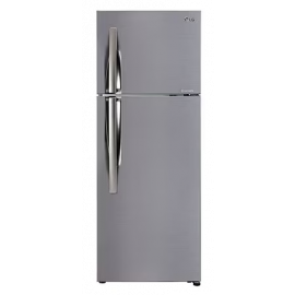 LG 308 L Frost Free Double Door 2 Star Refrigerator  (Shiny Steel, GL-C322KPZY)