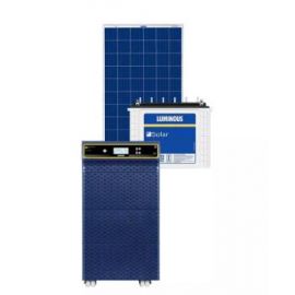 Luminous 7.5KVA Inverter,200Ah Battery & 550 W Solar Panel Combo