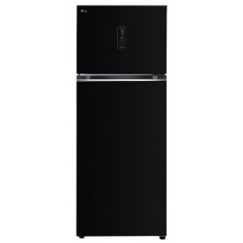 LG 240 L Frost Free Double Door Top Mount 2 Star Refrigerator  (Ebony Sheen, GL-T292MESY)