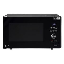 LG 28 L Wi-Fi Enabled Charcoal Convection Healthy Microwave Oven, Diet Fry (MJEN286UFW, Black)